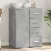 Aparador 59x39x80 cm derivados de madeira cinzento cimento