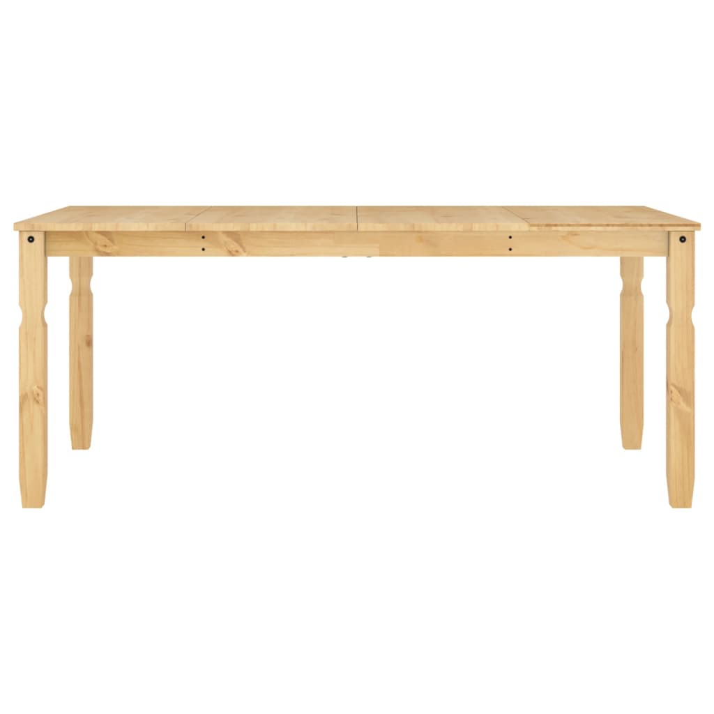 Mesa de jantar Corona 180x90x75 cm madeira de pinho maciça