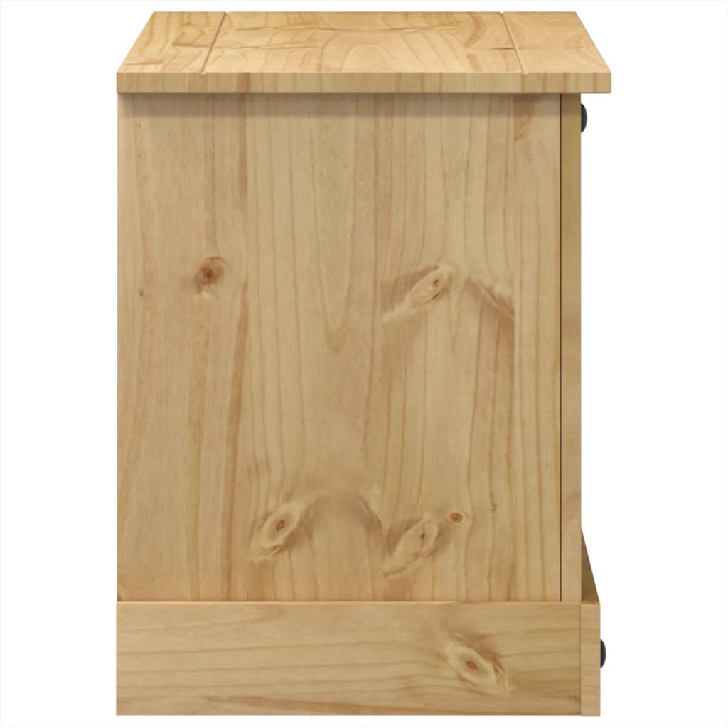 Móvel de TV Corona 100x40x52 cm madeira de pinho maciça