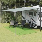 Tapete de campismo para tenda 250x400 cm PEAD verde-claro