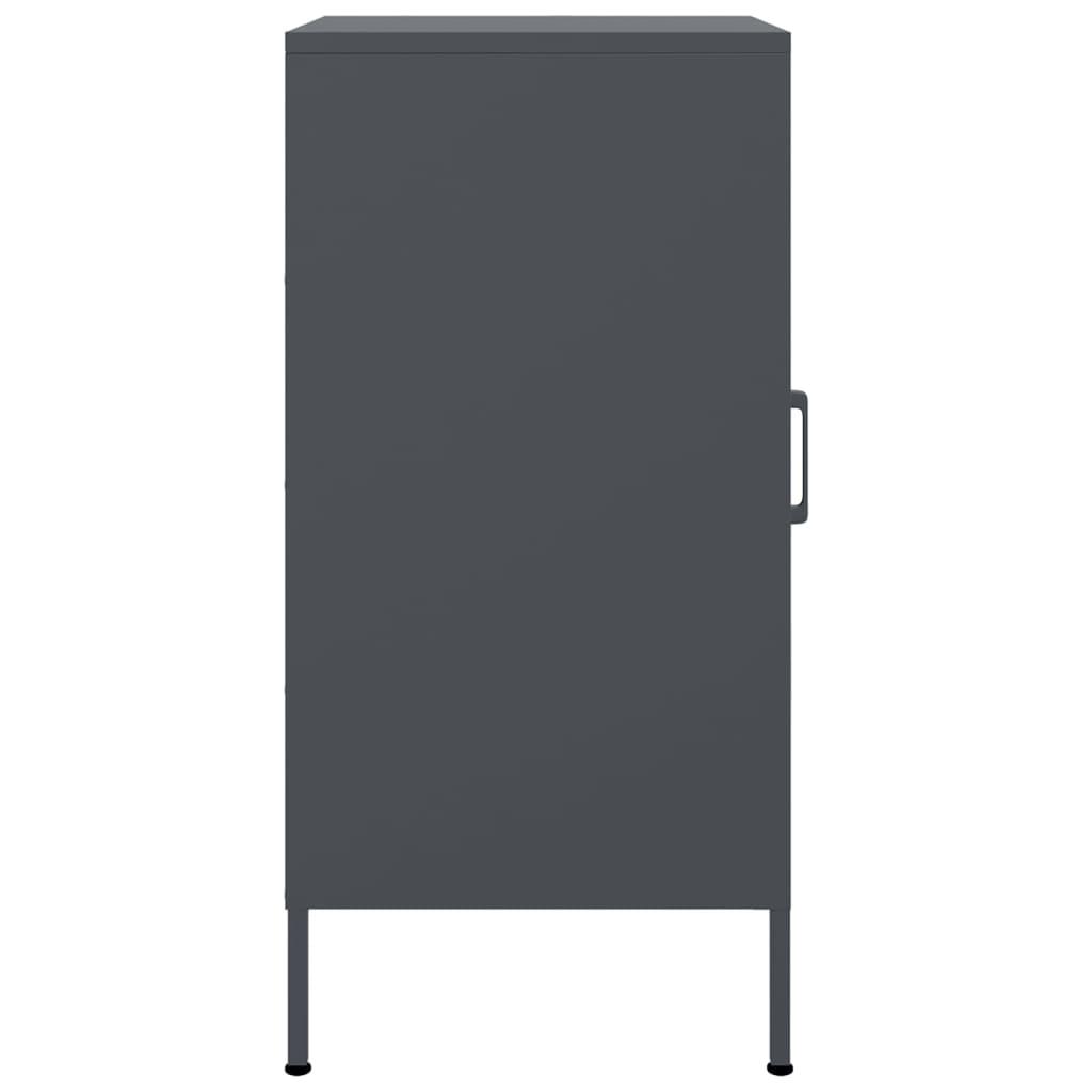 Aparador 36x39x79 cm aço antracite