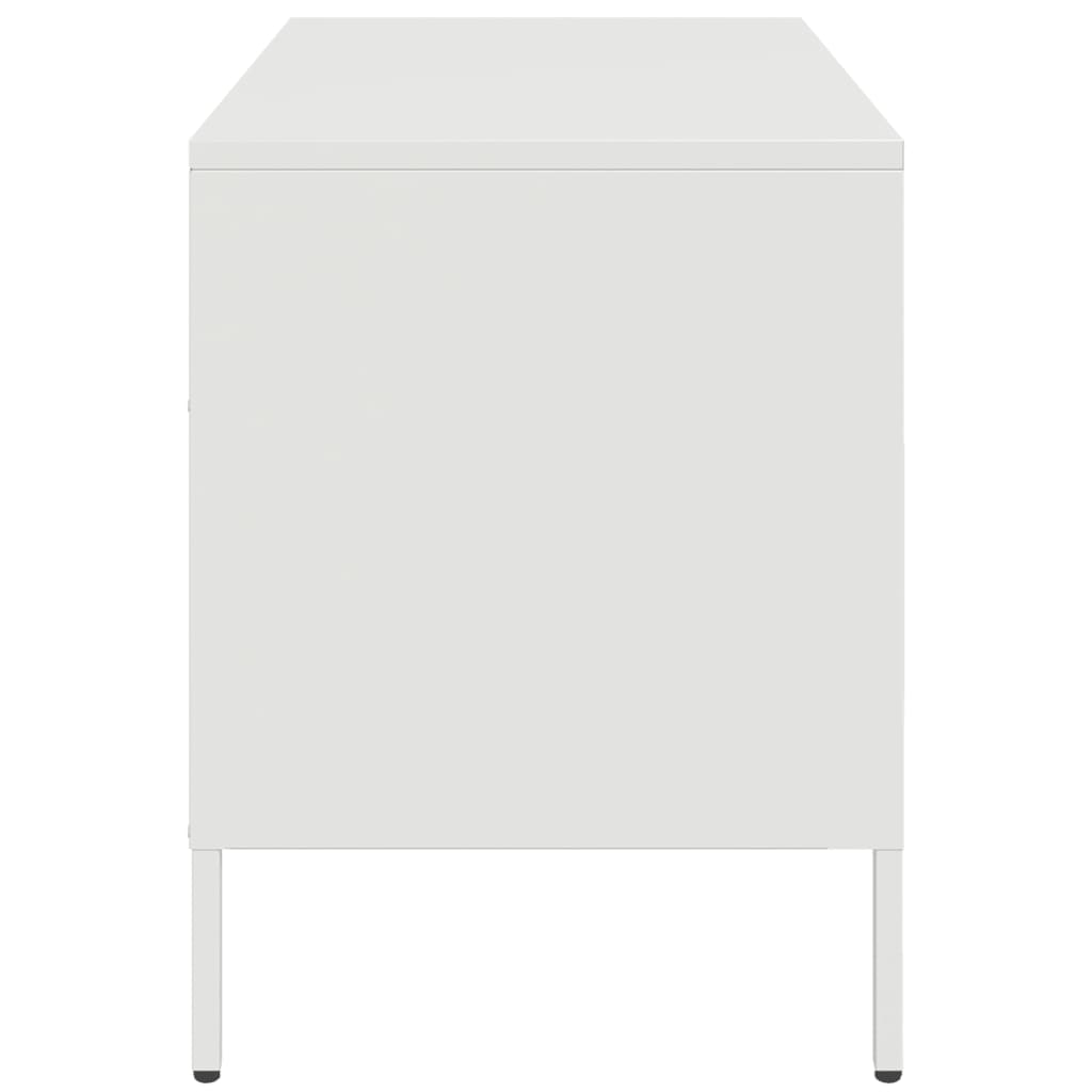 Móvel de TV 68x39x50,5 cm aço branco