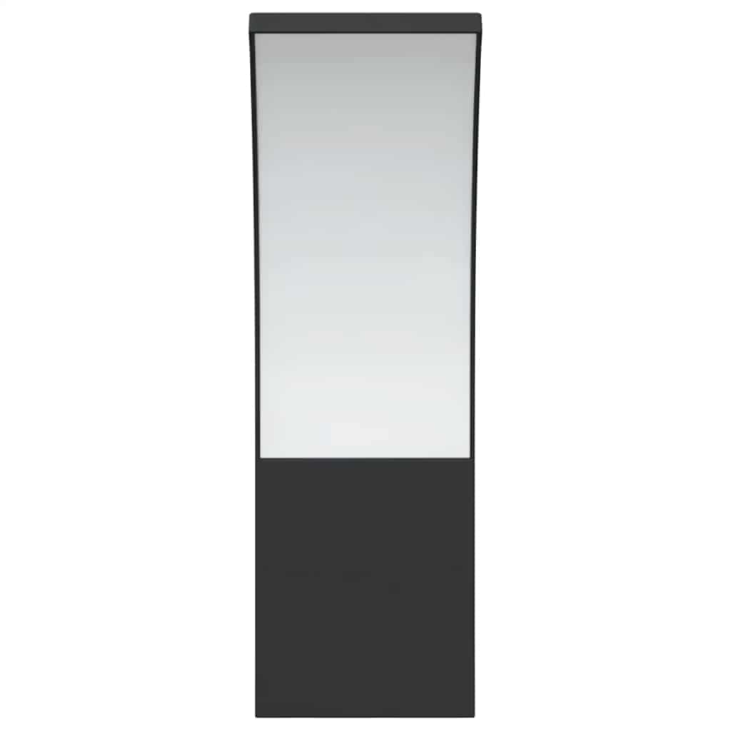 Candeeiros parede LED p/ exterior 2 pcs alumínio fundido preto