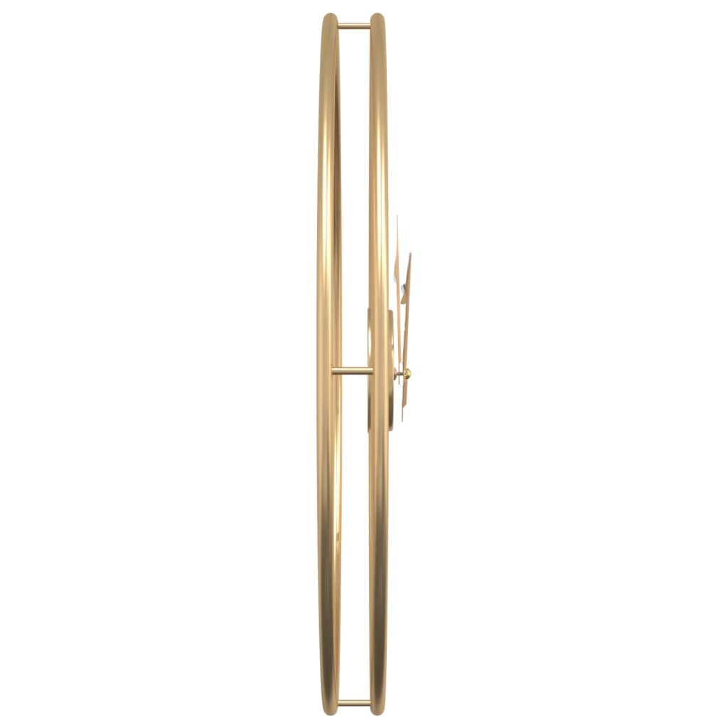Relógio de parede Ø50 cm ferro dourado