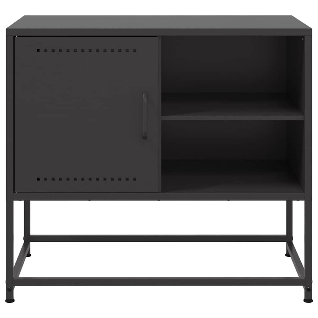 Móvel de TV 68x39x60,5 cm aço preto