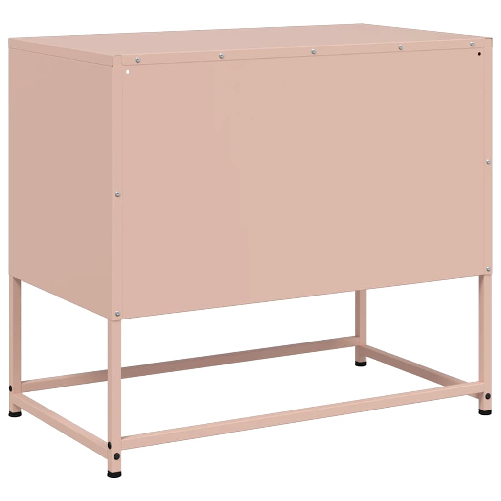 Móvel de TV 68x39x60,5 cm aço rosa