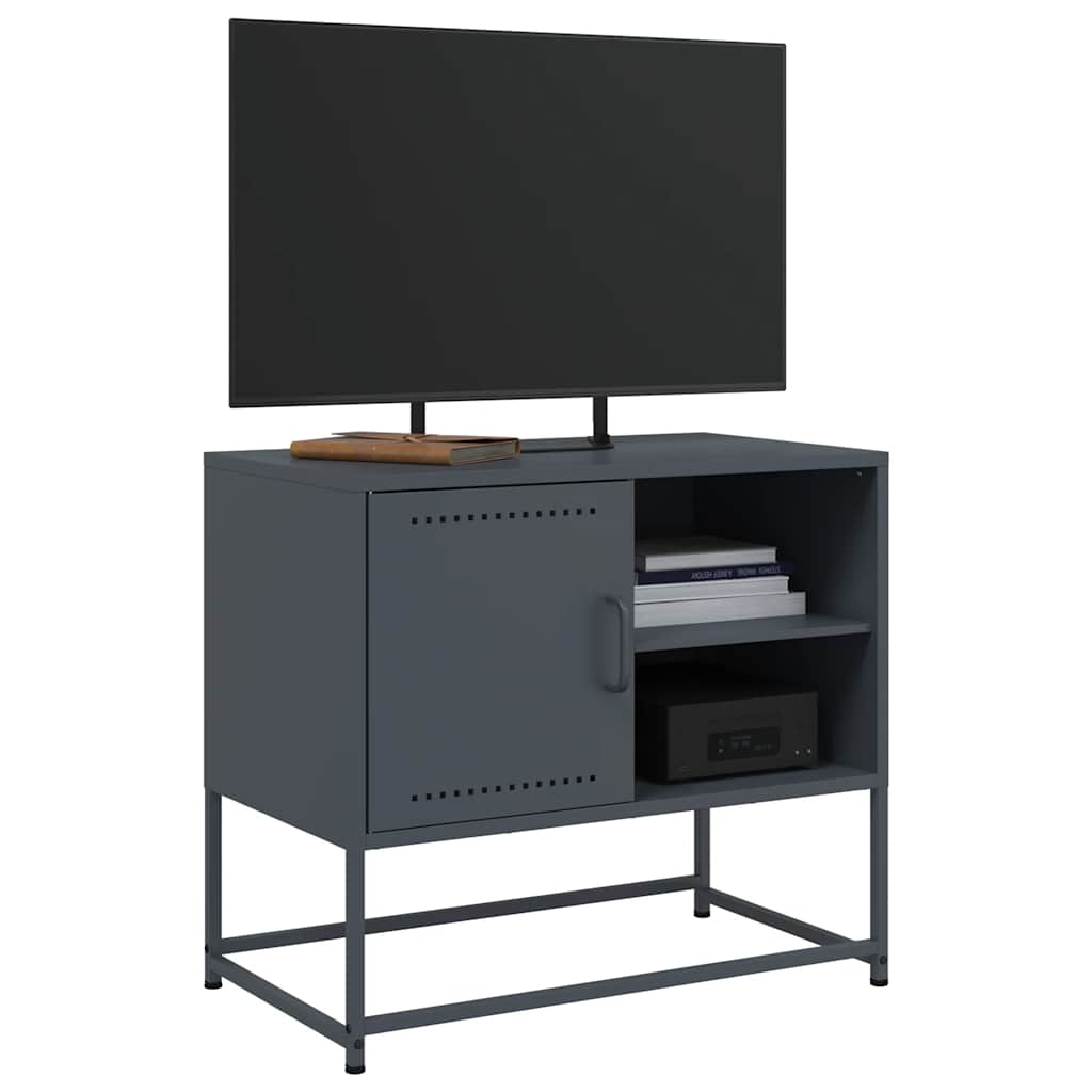 Móvel de TV 68x39x60,5 cm aço antracite