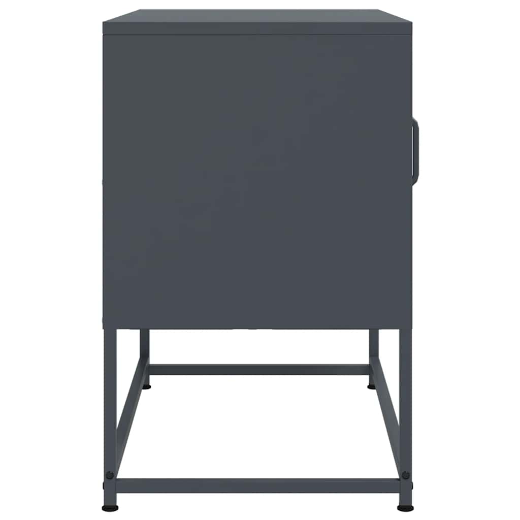 Móvel de TV 68x39x60,5 cm aço antracite