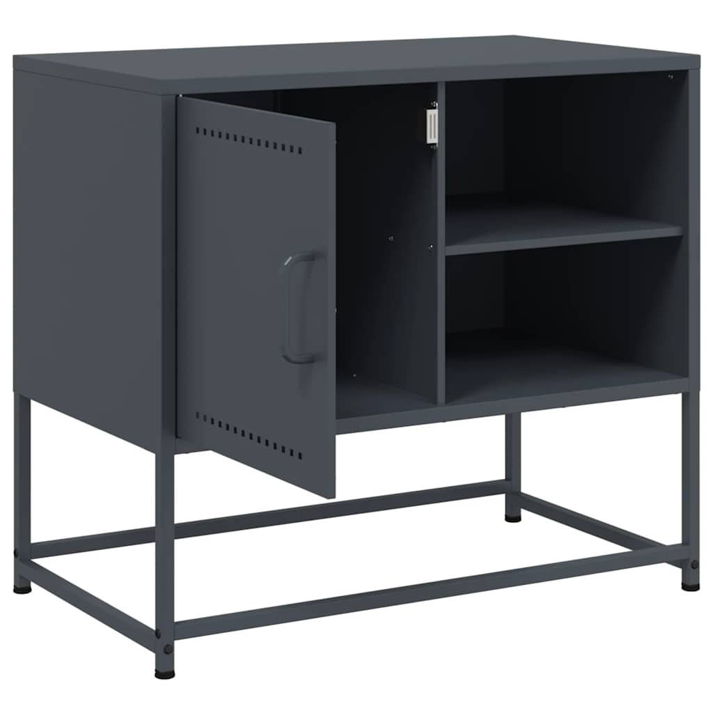 Móvel de TV 68x39x60,5 cm aço antracite