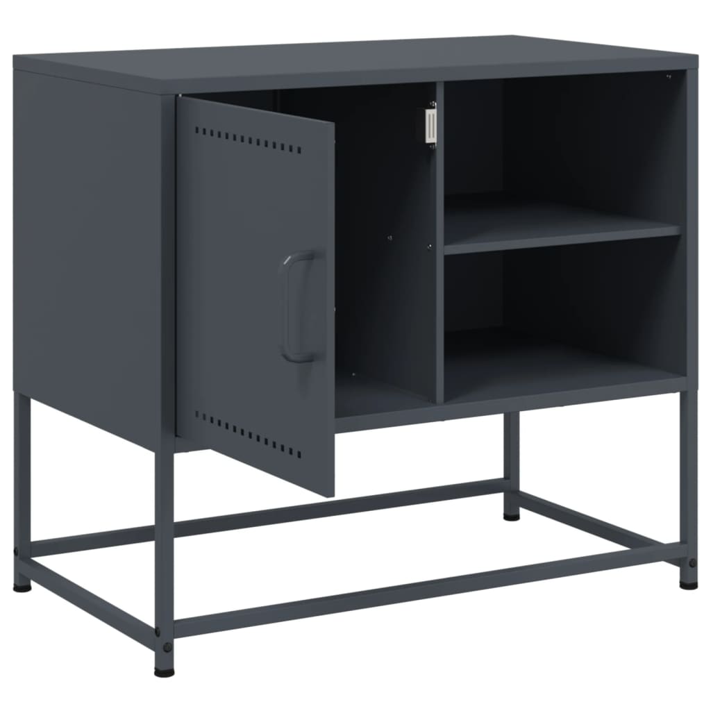 Móvel de TV 100,5x39x60,5 cm aço rosa