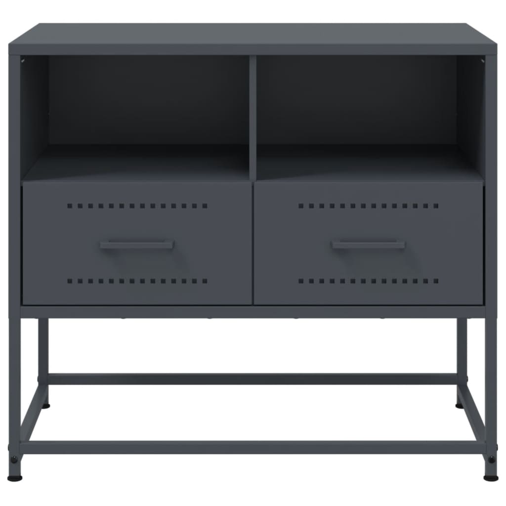 Móvel de TV 68x39x60,5 cm aço antracite