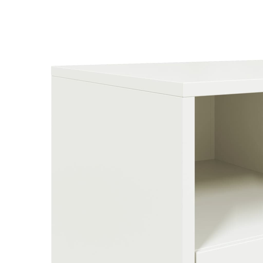 Móvel de TV 68x39x60,5 cm aço branco