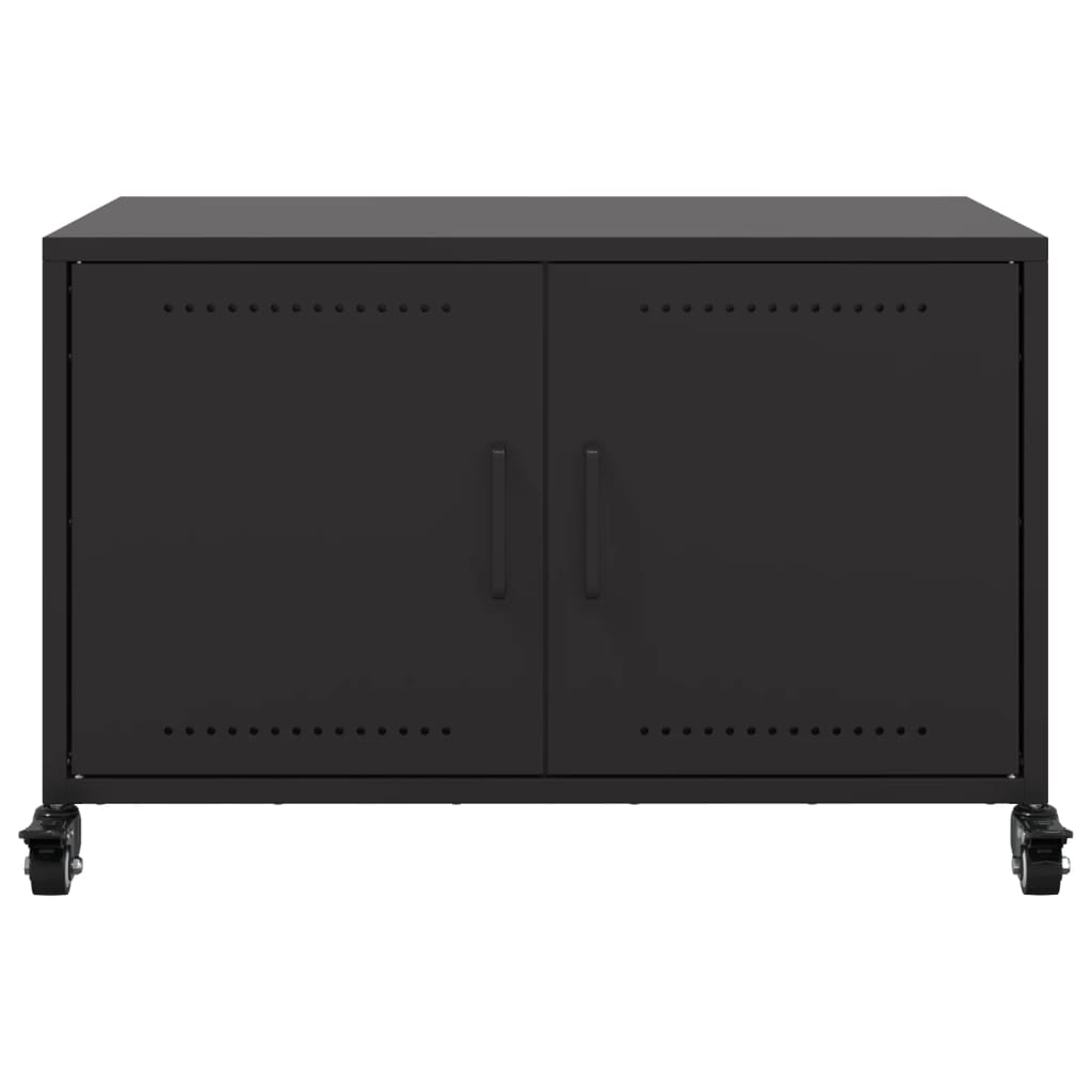 Móvel de TV 68x39x43,5 cm aço preto