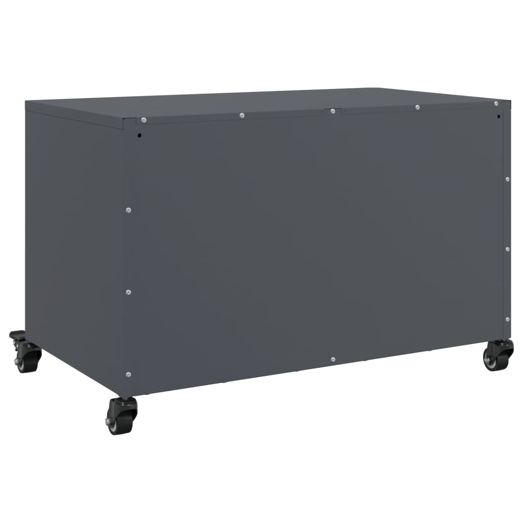 Móvel de TV 68x39x43,5 cm aço antracite