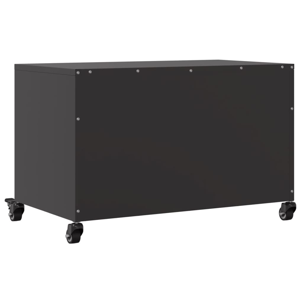 Móvel de TV 68x39x43,5 cm aço preto