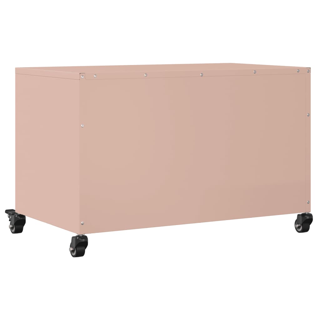 Móvel de TV 68x39x43,5 cm aço rosa