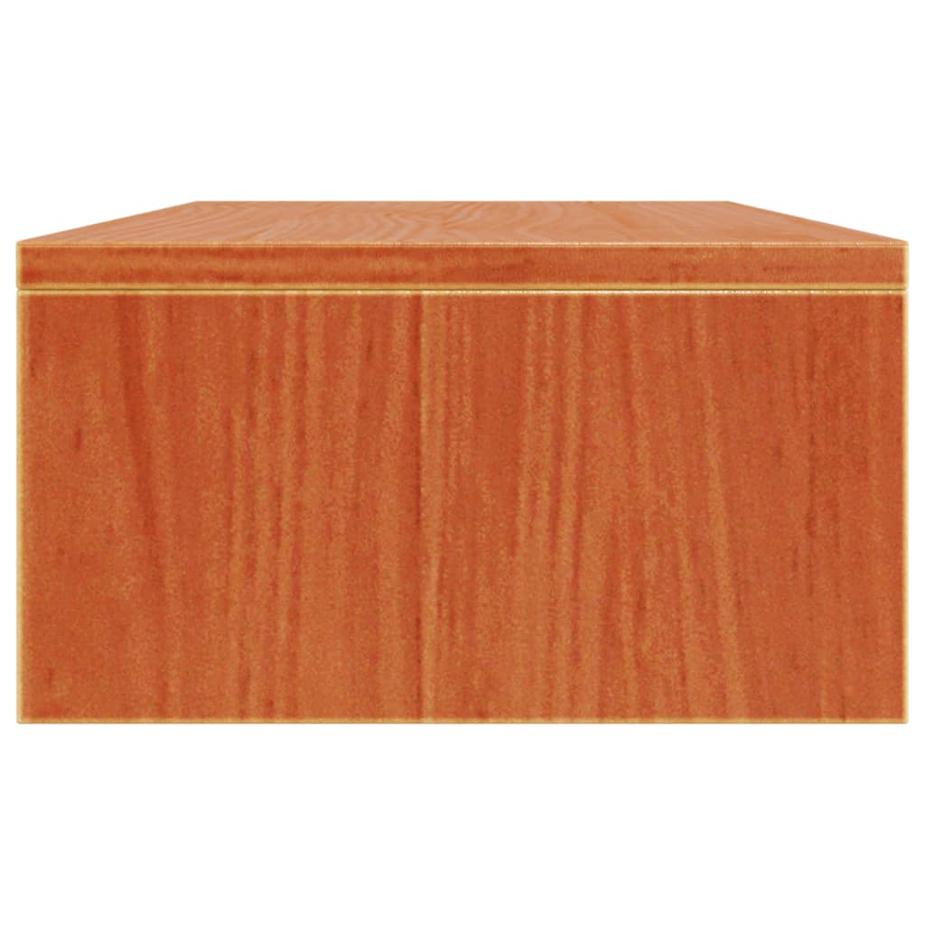 Suporte para monitor 50x24x13 cm madeira de pinho maciça branco