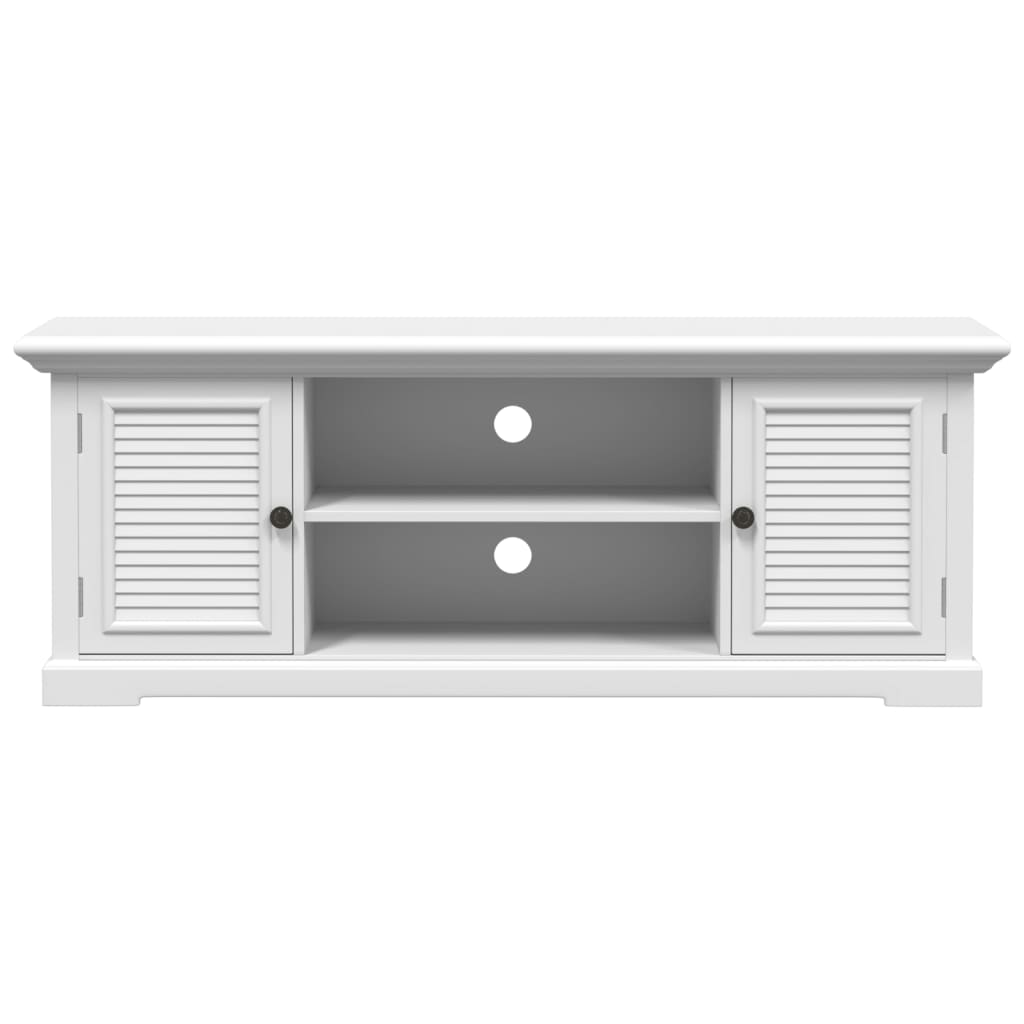 Móvel de TV 110x30x41 cm derivados de madeira branco
