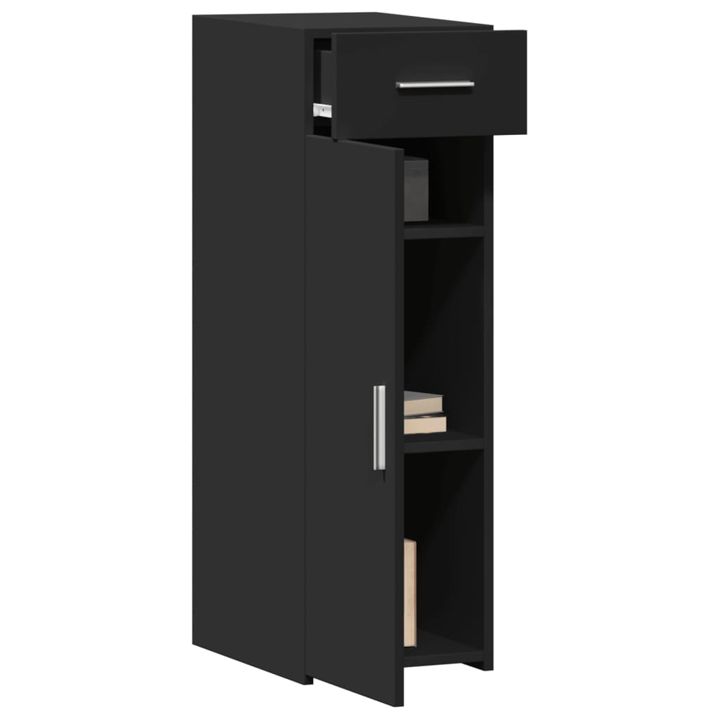 Aparador 30x42,5x93 cm derivados de madeira preto