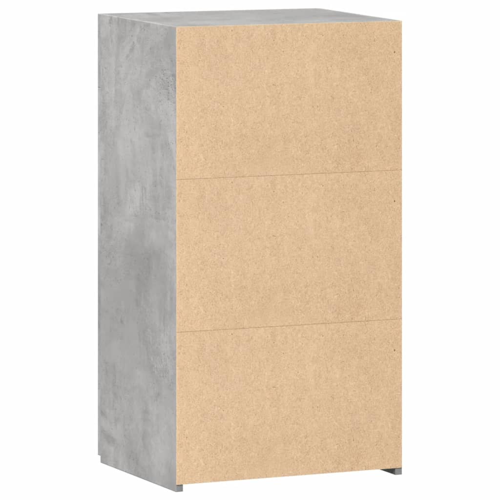 Aparador 50x42,5x93 cm derivados de madeira cinzento cimento