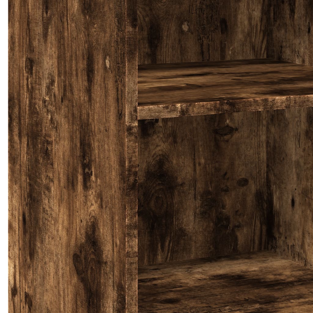 Aparador 45x41x93 cm derivados de madeira carvalho fumado