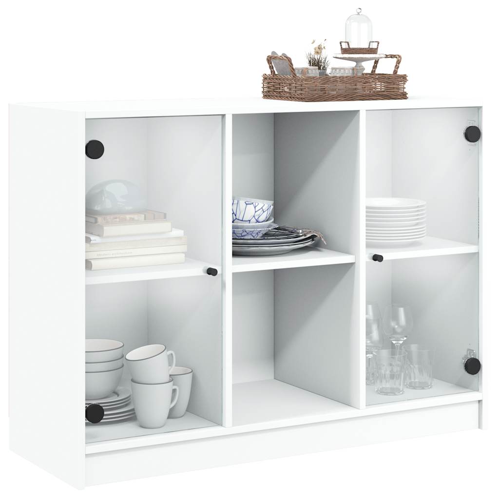 Aparador 102x37x75,5 cm derivados de madeira branco