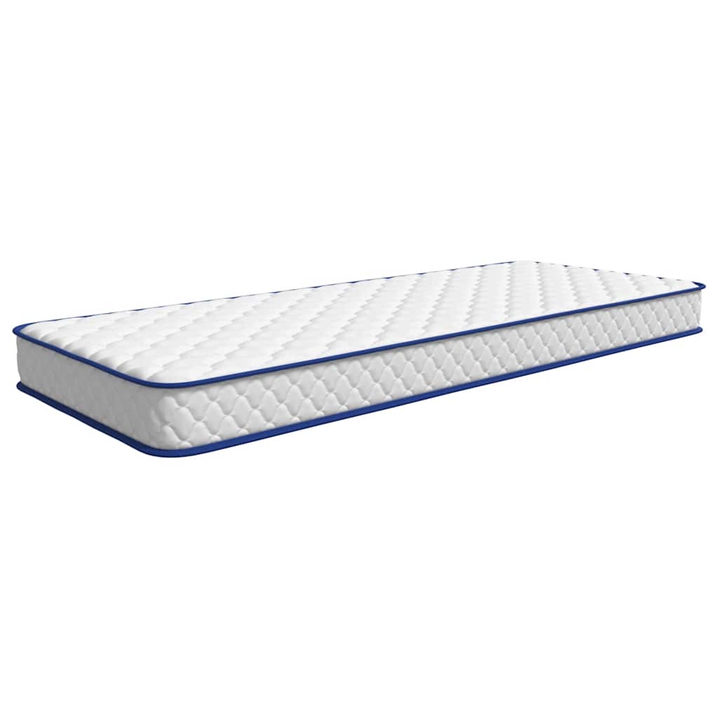 Colchão de espuma de memória 80x200x17 cm macio branco