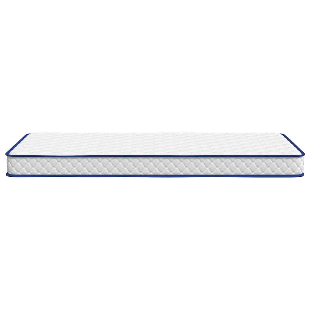 Colchão de espuma de memória 90x190x17 cm macio branco