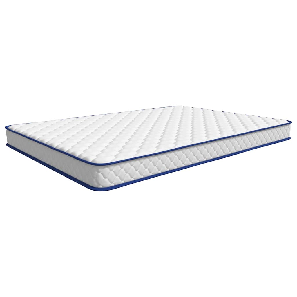 Colchão de espuma de memória 140x190x17 cm macio branco