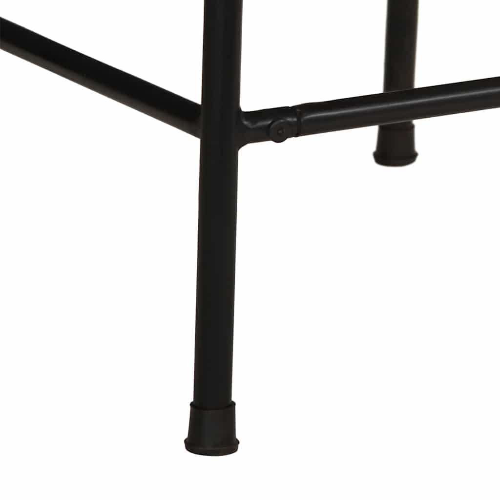 Bancos de bar 2 pcs Madeira Maciça de Mangueira Rústica