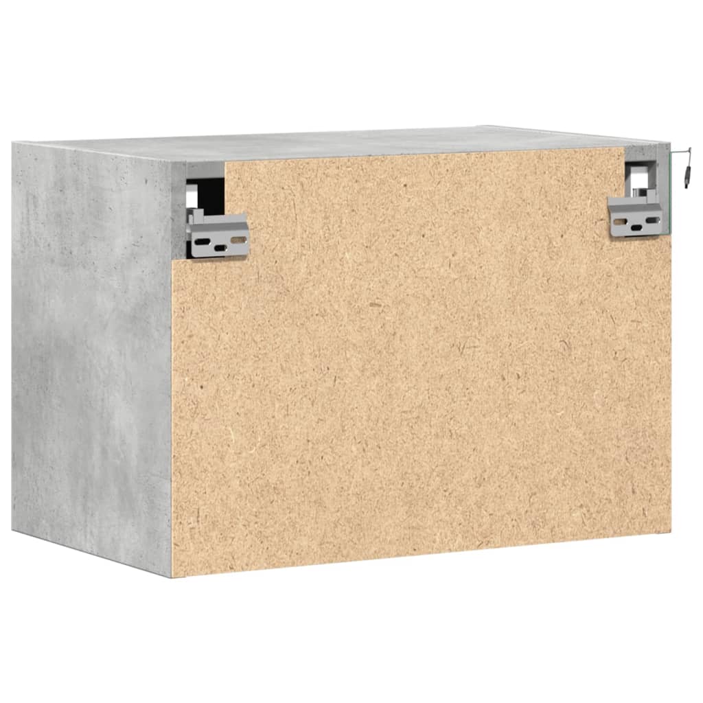 Mesa de cabeceira de parede com luzes LED