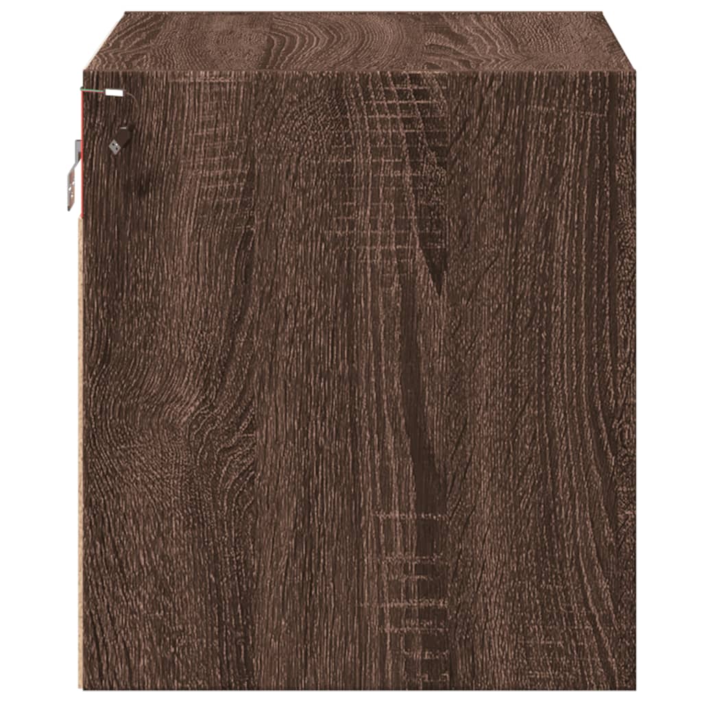 Mesa de cabeceira de parede com luzes LED