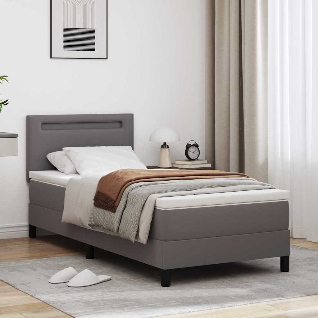 Estrutura de cama com colchão com colchão Cinzeto 100 x 200 cm