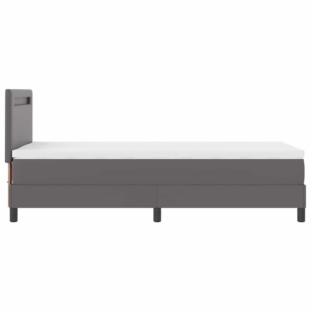 Estrutura de cama com colchão com colchão Cinzeto 100 x 200 cm