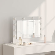 Espelho de Vaidade com luzes de tira LED Branco 60 x 45 x 18 cm