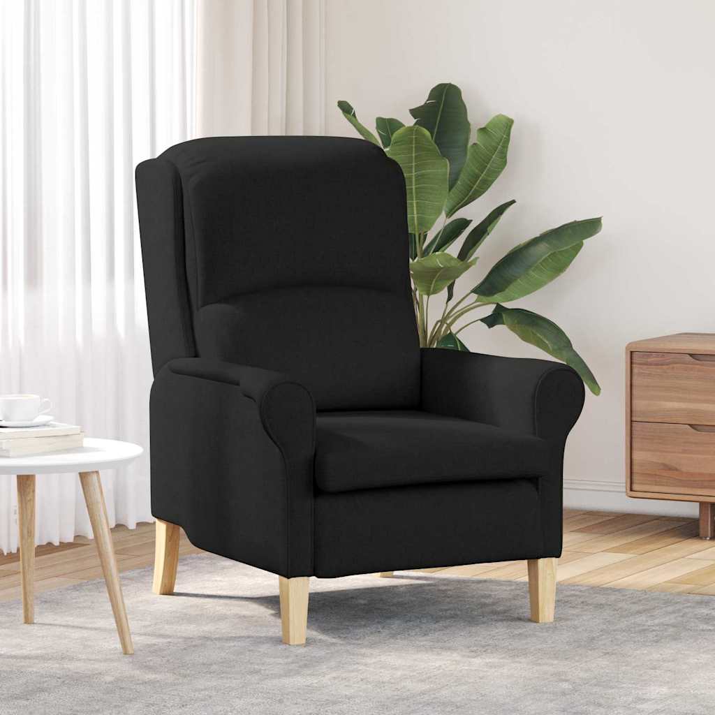 poltrona Preto 76 x 94 x 102 cm tecido
