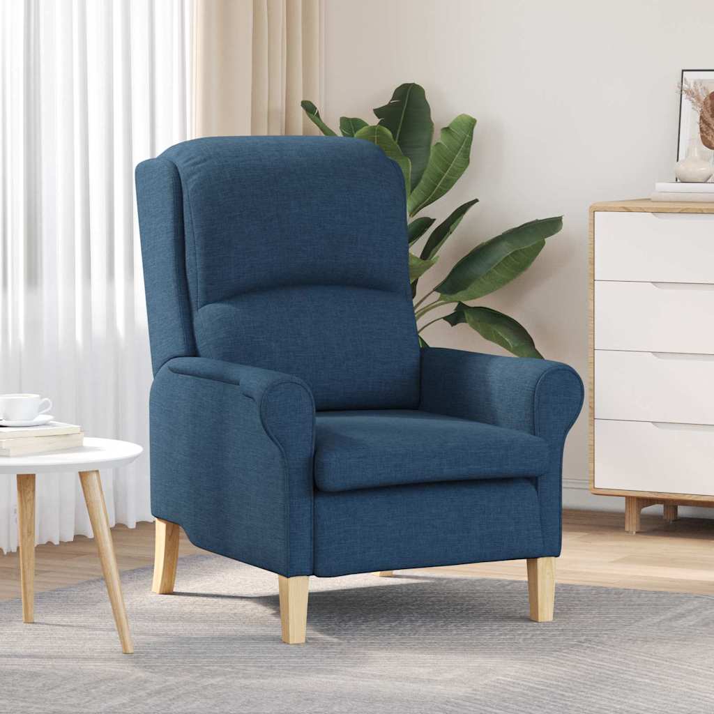 poltrona Azul 76 x 94 x 102 cm tecido