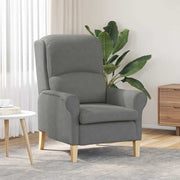 poltrona Cinzento escuro 76 x 94 x 102 cm Microfibra