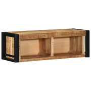 Móvel de TV 80x30x25 cm madeira mangueira áspera maciça