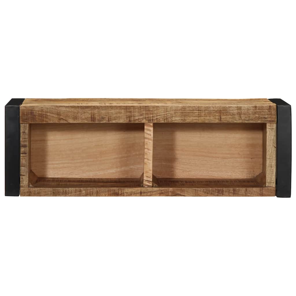 Móvel de TV 80x30x25 cm madeira mangueira áspera maciça