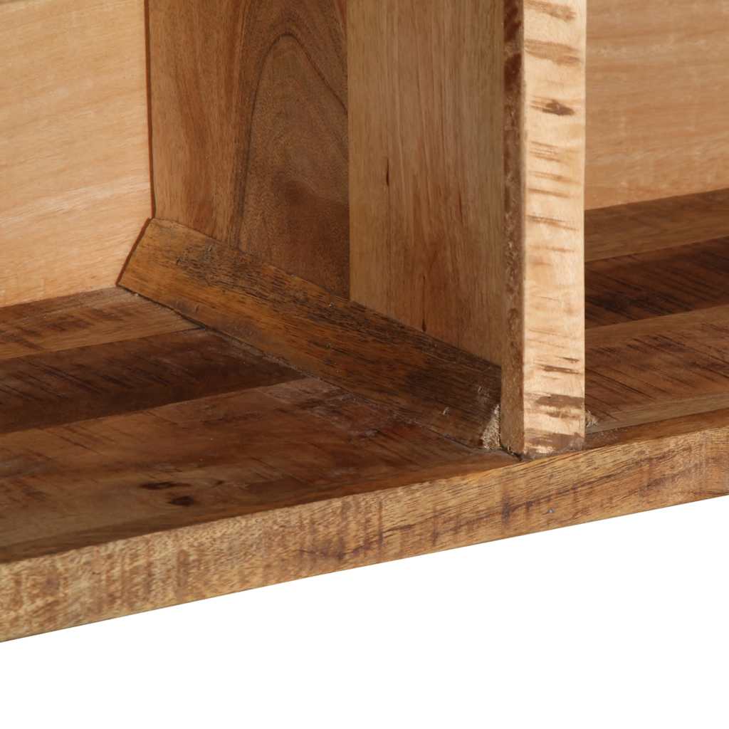 Móvel de TV 80x30x25 cm madeira mangueira áspera maciça