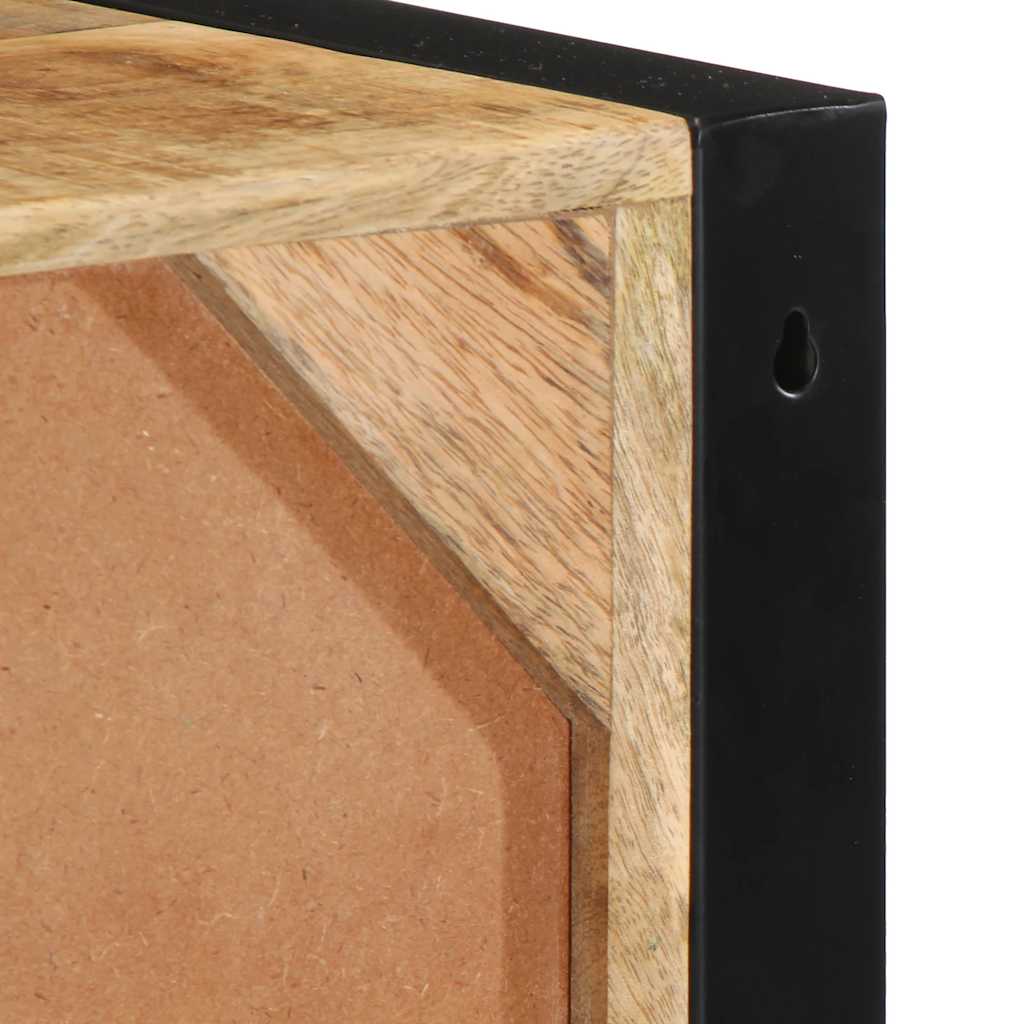 Móvel de TV 80x30x25 cm madeira mangueira áspera maciça