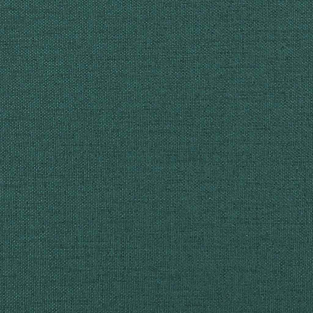 Poltrona de massagens reclinável tecido verde-escuro
