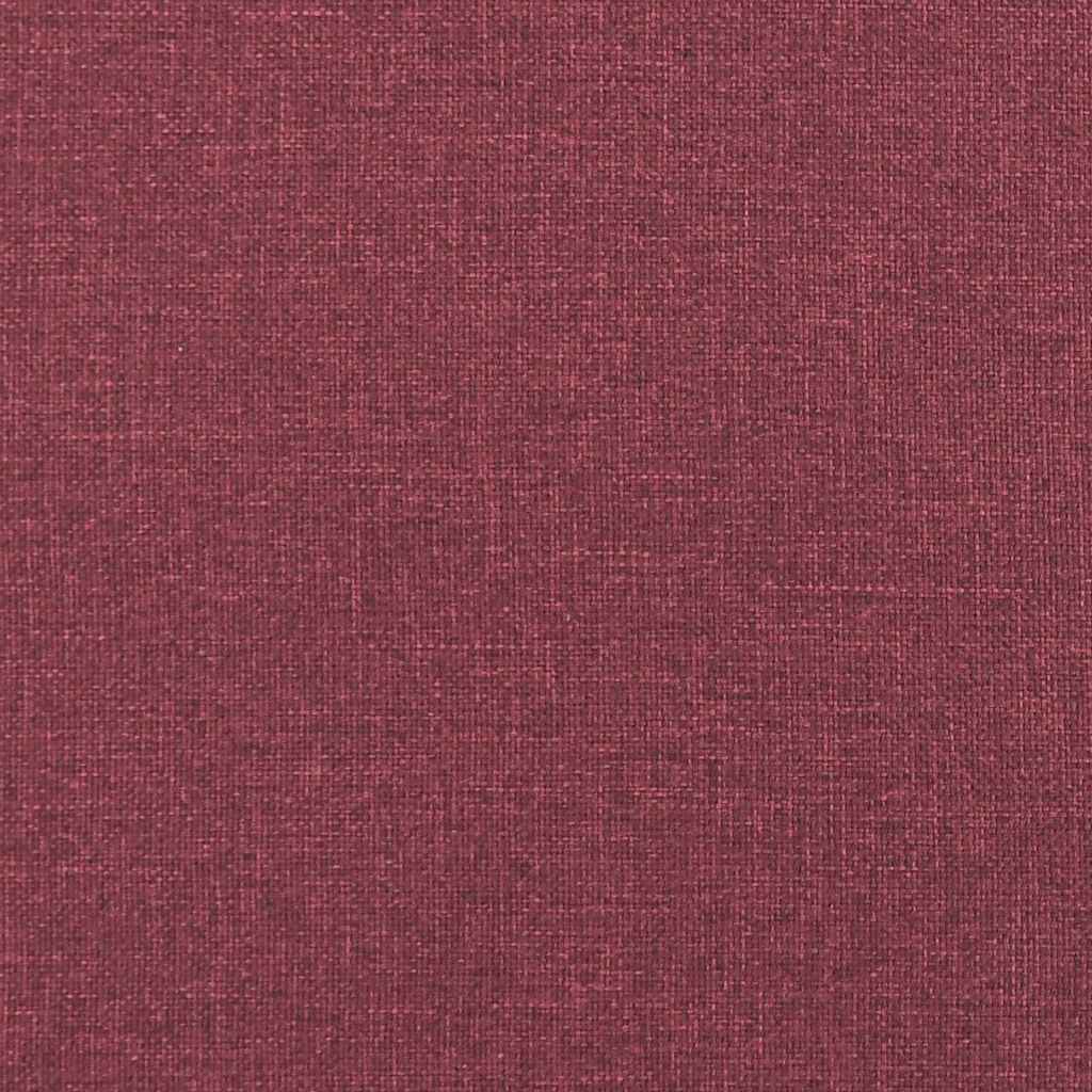 Poltrona reclinável tecido vermelho tinto