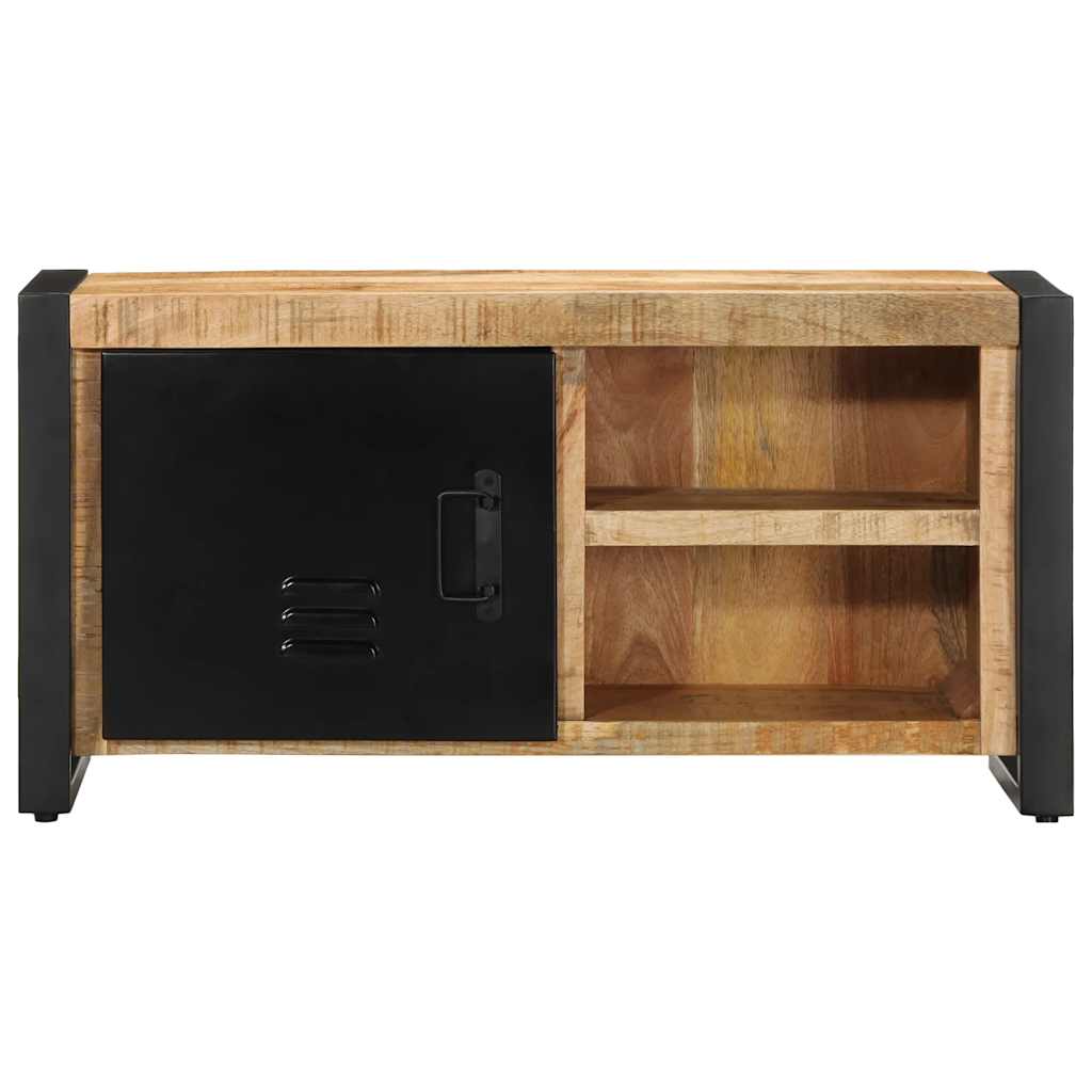 Móvel de TV 80x30x40 cm madeira mangueira áspera maciça