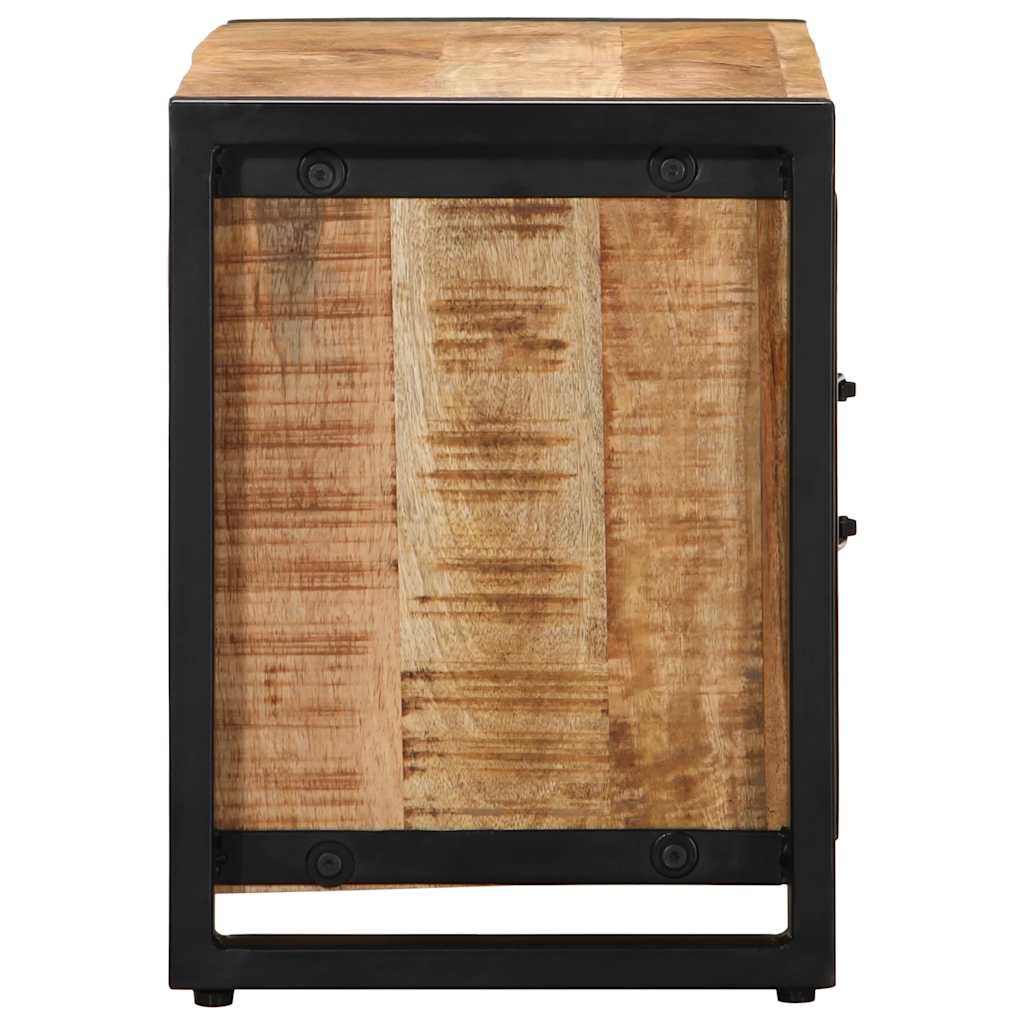 Móvel de TV 80x30x40 cm madeira mangueira áspera maciça