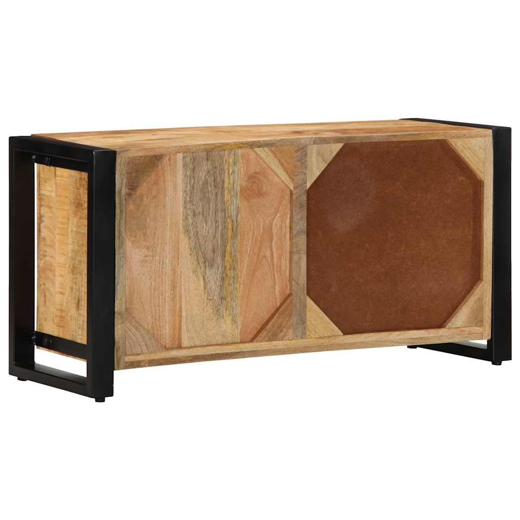 Móvel de TV 80x30x40 cm madeira mangueira áspera maciça