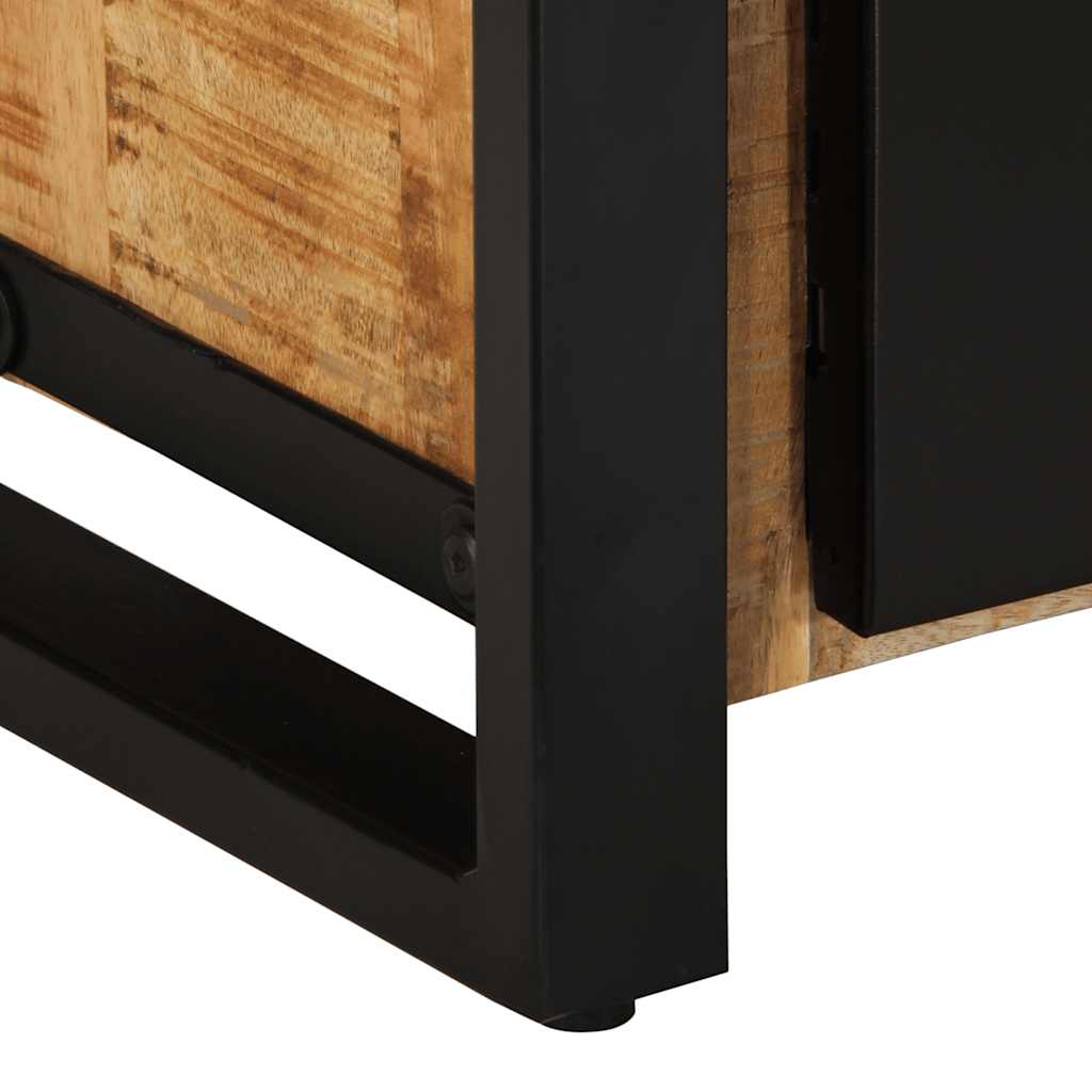 Móvel de TV 80x30x40 cm madeira mangueira áspera maciça