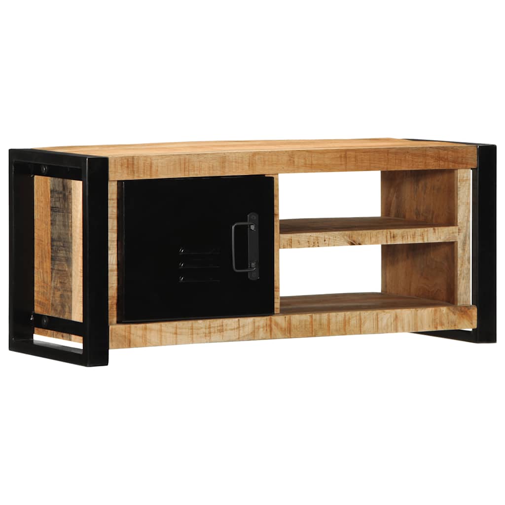 Móvel de TV 80x30x35 cm madeira mangueira áspera maciça