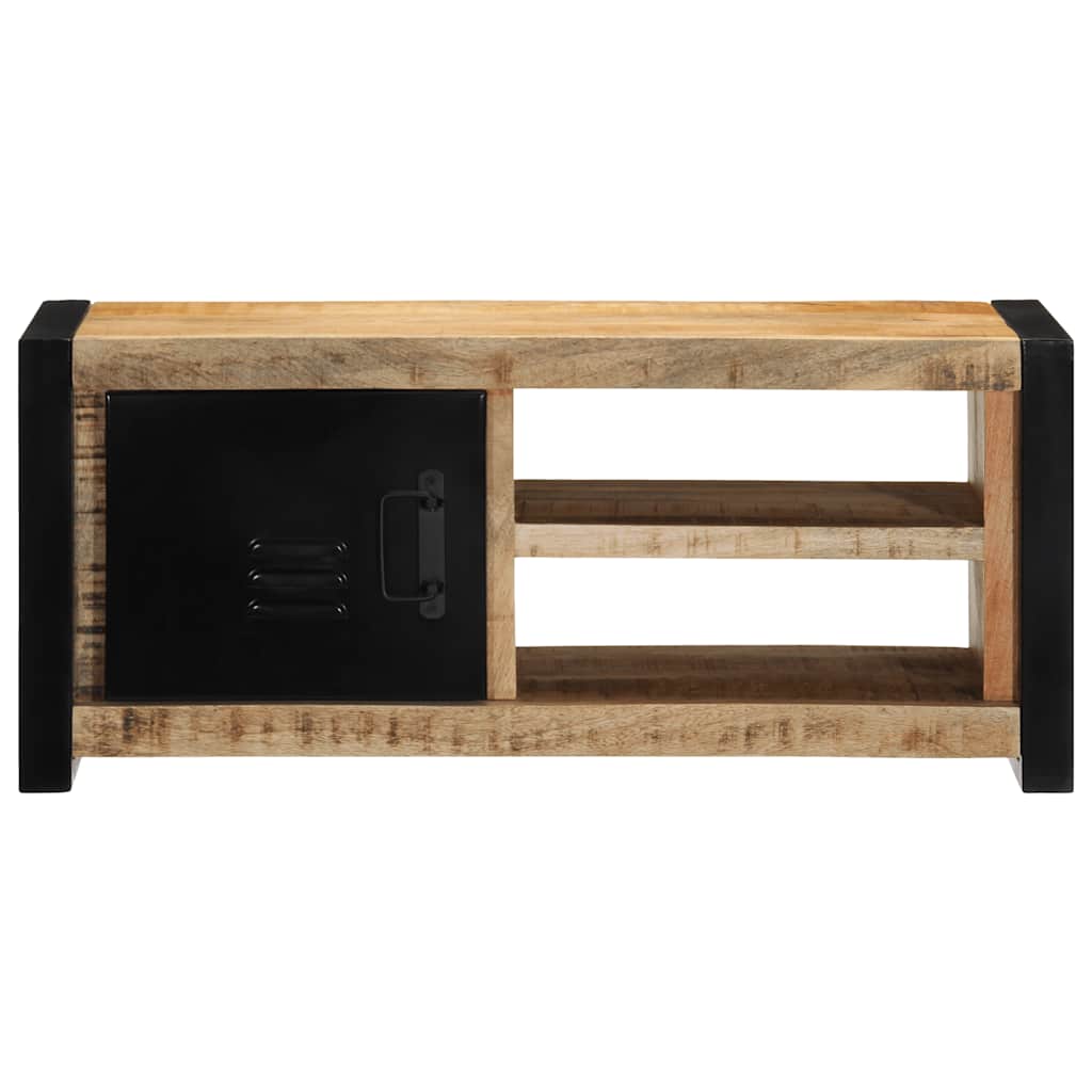 Móvel de TV 80x30x35 cm madeira mangueira áspera maciça